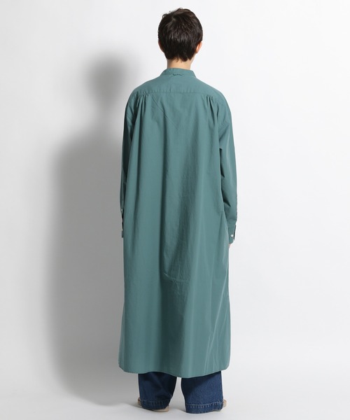 niko and...(ニコアンド)の「マーセWashingフレアシャツワンピース(シャツワンピース・レディース・マスタード/グリーン/アイボリー・MEDIUM/LARGE)」の9枚目の写真