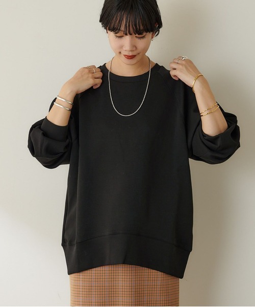 SHENERY（シーナリー）の「ダンボールスウェットプルオーバー（Tシャツ/カットソー・レディース・オレンジ/ブラック/オフホワイト・FREE）」の17枚目の写真