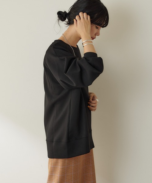 SHENERY（シーナリー）の「ダンボールスウェットプルオーバー（Tシャツ/カットソー・レディース・オレンジ/ブラック/オフホワイト・FREE）」の18枚目の写真