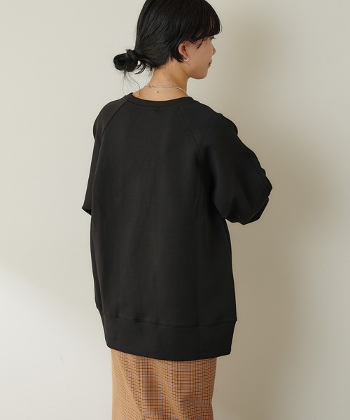 SHENERY（シーナリー）の「ダンボールスウェットプルオーバー（Tシャツ/カットソー・レディース・オレンジ/ブラック/オフホワイト・FREE）」の19枚目の写真