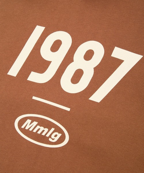 87mm（87mm）の「【87MM / Mmlg】1987 MMLG HOOD / パルチムエムエム MMLG 1987 ロゴ フーディー / セットアップ対応（パーカー・レディース・ナチュラル/ブラウン/グリーン/ネイビー/グレー/ブラック・SMALL/MEDIUM/LARGE）」の19枚目の写真