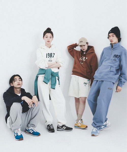 87mm（87mm）の「【87MM / Mmlg】1987 MMLG HOOD / パルチムエムエム MMLG 1987 ロゴ フーディー / セットアップ対応（パーカー・レディース・ナチュラル/ブラウン/グリーン/ネイビー/グレー/ブラック・SMALL/MEDIUM/LARGE）」の11枚目の写真