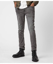 ALLSAINTS | CIGARETTE SKINNY JEANS, DARK GREY | CIGARETTE スキニー ジーンズ, ダーク グレー(デニムパンツ)