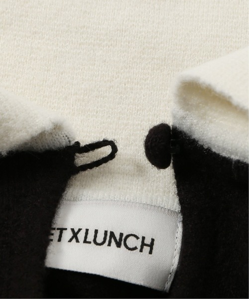 ROCKET x LUNCH（ロケットアンドランチ）の「【ROCKET × LUNCH/ロケット ランチ】 KEY HOLE NECK COLLAR KNIT（ニット/セーター・レディース・ブラック/ブラウン・SMALL）」の8枚目の写真