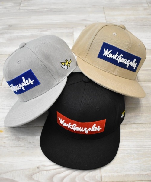 Mark Gonzales(マーク・ゴンザレス)の「<Mark Gonzales/マークゴンザレス >フラットキャップ(キャップ・メンズ・グレー/ベージュ/ブラック・1)」の2枚目の写真