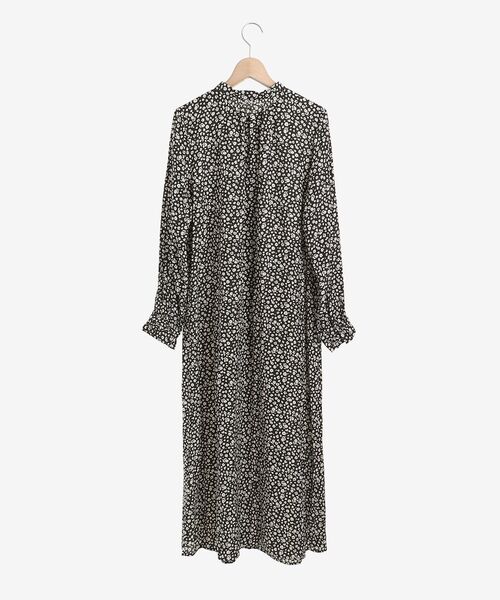 le.coeur blanc（ルクールブラン）の「フラワーレオパードギャザーワンピース（ワンピース・レディース・ブルー系その他4/グレー系その他4・38）」の18枚目の写真