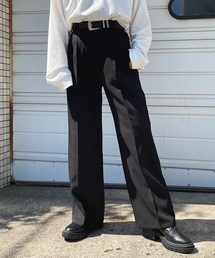 PAGEBOY | ウールライクカラースラックス(スラックス)