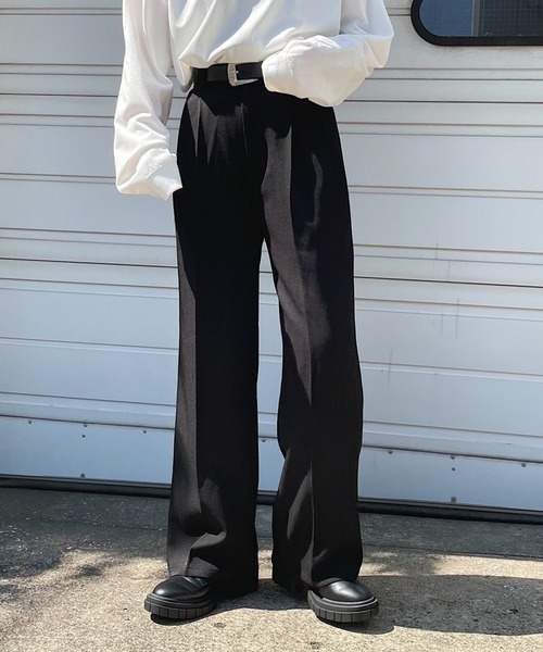 PAGEBOY(ページボーイ)の「ウールライクカラースラックス(スラックス・レディース・グリーン系その他/オレンジ/ブラック/ピンク系その他・SMALL/MEDIUM)」の8枚目の写真