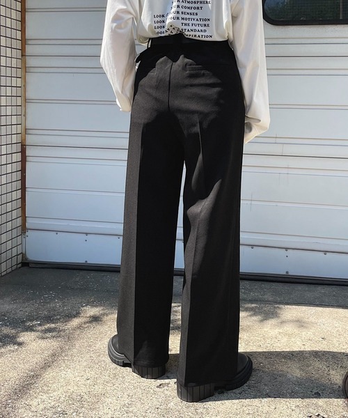 PAGEBOY(ページボーイ)の「ウールライクカラースラックス(スラックス・レディース・グリーン系その他/オレンジ/ブラック/ピンク系その他・SMALL/MEDIUM)」の20枚目の写真