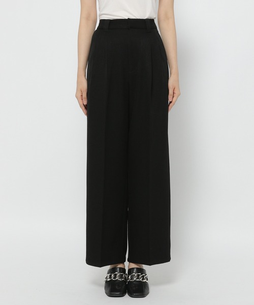 PAGEBOY(ページボーイ)の「ウールライクカラースラックス(スラックス・レディース・グリーン系その他/オレンジ/ブラック/ピンク系その他・SMALL/MEDIUM)」の9枚目の写真