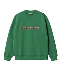 Carhartt WIP/カーハートダブリューアイピー スウェットシャツ ビッグシルエット 刺繍ロゴ I030229