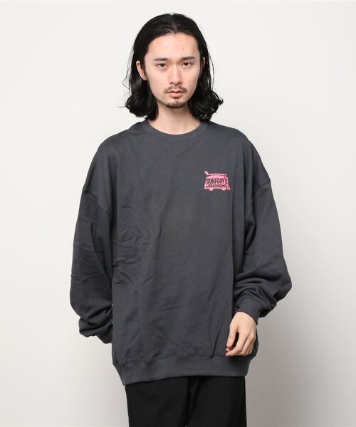 Surf Day's(サーフデイズ)の「【ムラサキスポーツ別注】ZOZOTOWN限定アイテム Surf Day's/サーフデイズ ビッグシルエット バックプリントスウェット 214SF1TR065MU(スウェット・メンズ・ブラック/グレー/グリーン/ホワイト・M/L)」の7枚目の写真