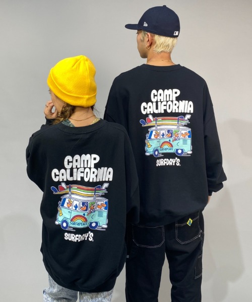 Surf Day's(サーフデイズ)の「【ムラサキスポーツ別注】ZOZOTOWN限定アイテム Surf Day's/サーフデイズ ビッグシルエット バックプリントスウェット 214SF1TR065MU(スウェット・メンズ・ブラック/グレー/グリーン/ホワイト・M/L)」の19枚目の写真