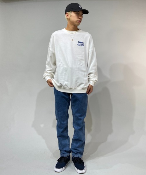 Surf Day's(サーフデイズ)の「【ムラサキスポーツ別注】ZOZOTOWN限定アイテム Surf Day's/サーフデイズ ビッグシルエット バックプリントスウェット 214SF1TR065MU(スウェット・メンズ・ブラック/グレー/グリーン/ホワイト・M/L)」の16枚目の写真