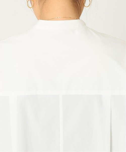 JOURNAL STANDARD（ジャーナルスタンダード）の「フロントブザムポンチョシャツ◆2（シャツ/ブラウス・レディース・サックスブルー/ホワイト/ブルー・FREE）」の11枚目の写真