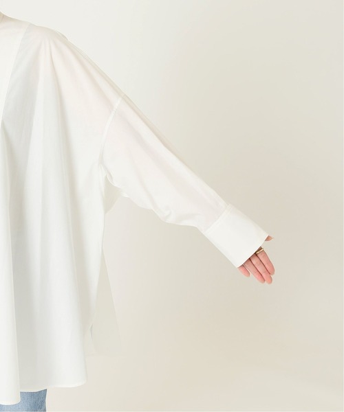 JOURNAL STANDARD（ジャーナルスタンダード）の「フロントブザムポンチョシャツ◆2（シャツ/ブラウス・レディース・サックスブルー/ホワイト/ブルー・FREE）」の14枚目の写真