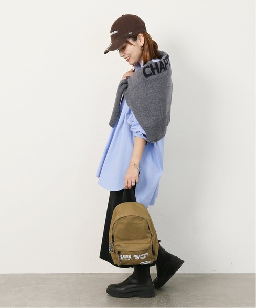 JOURNAL STANDARD（ジャーナルスタンダード）の「フロントブザムポンチョシャツ◆2（シャツ/ブラウス・レディース・サックスブルー/ホワイト/ブルー・FREE）」の19枚目の写真