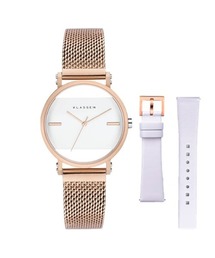 KLASSE14（クラスフォーティーン）の「KLASSE14　「IMPERFECT WHITE SQUARE」 WIM21RG106W 　MESH Collection レディース（アナログ腕時計・メンズ）」
