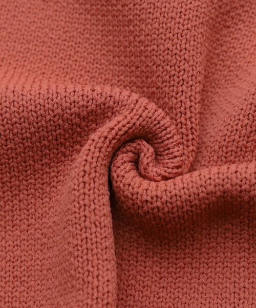 reca（レカ）の「ドルマンニットカーディガン（カーディガン/ボレロ・レディース・テラコッタ/グリーン/アイボリー・M）」の8枚目の写真