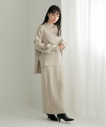 LOWRYS FARM | リブキリカエセットアップ　238785(ワンピース)