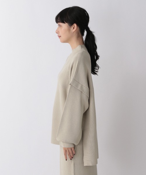 LOWRYS FARM（ローリーズファーム）の「リブキリカエセットアップ　238785（ワンピース・レディース・アイボリー/ブラック/ブラウン/ブルー・FREE）」の11枚目の写真