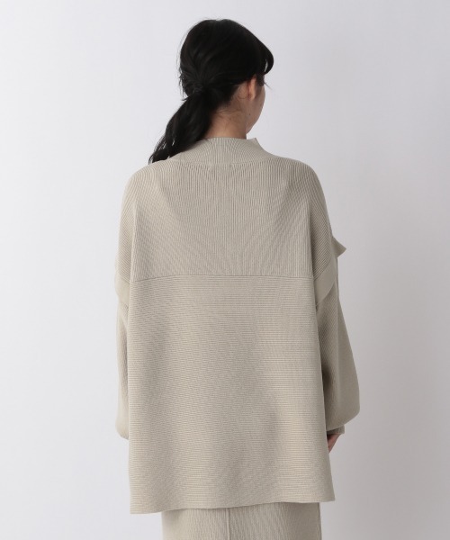 LOWRYS FARM（ローリーズファーム）の「リブキリカエセットアップ　238785（ワンピース・レディース・アイボリー/ブラック/ブラウン/ブルー・FREE）」の17枚目の写真