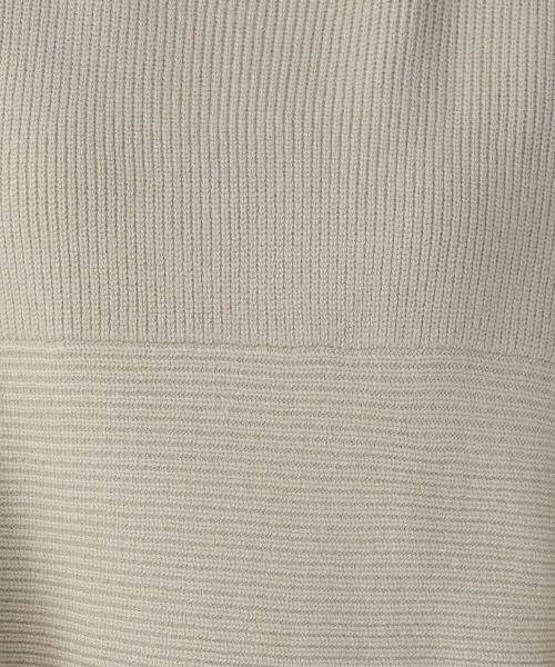 LOWRYS FARM（ローリーズファーム）の「リブキリカエセットアップ　238785（ワンピース・レディース・アイボリー/ブラック/ブラウン/ブルー・FREE）」の15枚目の写真