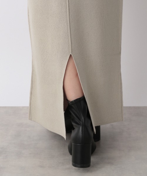 LOWRYS FARM（ローリーズファーム）の「リブキリカエセットアップ　238785（ワンピース・レディース・アイボリー/ブラック/ブラウン/ブルー・FREE）」の21枚目の写真