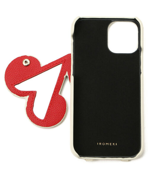 IROMEKI iPhone12/12pro ケース IROMEKI（イロメキ）の「IROMEKI/イロメキ/cherry case for iPhone12