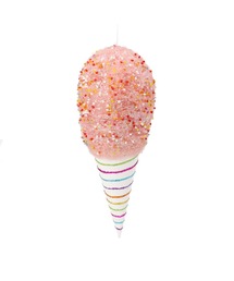Francfranc（フランフラン）の「フラッフィーオーナメント アイスクリーム ピンク（インテリア雑貨）」