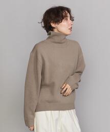 BEAUTY&YOUTH UNITED ARROWS | BY HAMILTON WOOL MIX ワイドタートルネック ニット(ニット/セーター)