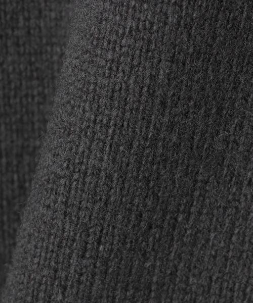 BEAUTY&YOUTH UNITED ARROWS（ビューティーアンドユースユナイテッドアローズ）の「BY HAMILTON WOOL MIX ワイドタートルネック ニット（ニット/セーター・レディース・ケリー/ナチュラル/ダークグレー/オリーブ・FREE）」の5枚目の写真