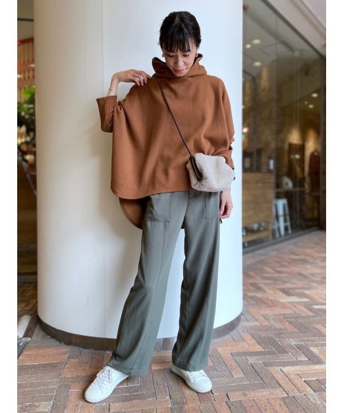 BEARDSLEY（ビアズリー）の「トロミベイカーパンツ（その他パンツ・レディース・カーキ/ブラック・FREE）」の3枚目の写真