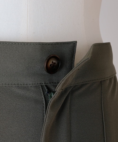 BEARDSLEY（ビアズリー）の「トロミベイカーパンツ（その他パンツ・レディース・カーキ/ブラック・FREE）」の6枚目の写真