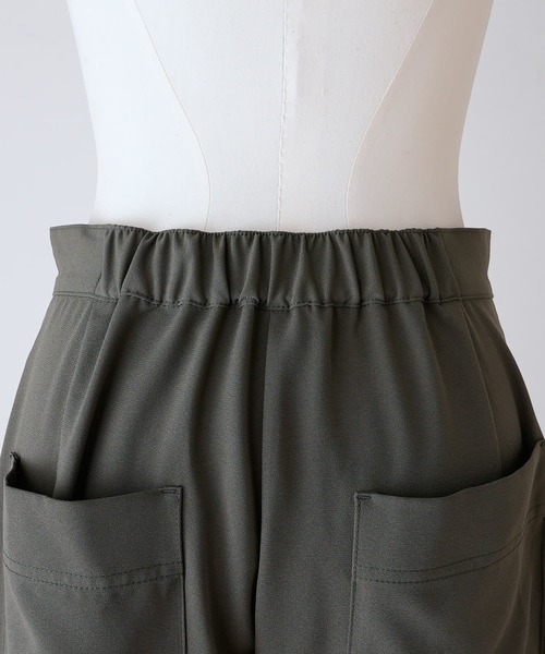 BEARDSLEY（ビアズリー）の「トロミベイカーパンツ（その他パンツ・レディース・カーキ/ブラック・FREE）」の7枚目の写真