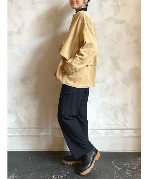 BEARDSLEY（ビアズリー）の「トロミベイカーパンツ（その他パンツ・レディース・カーキ/ブラック・FREE）」の14枚目の写真