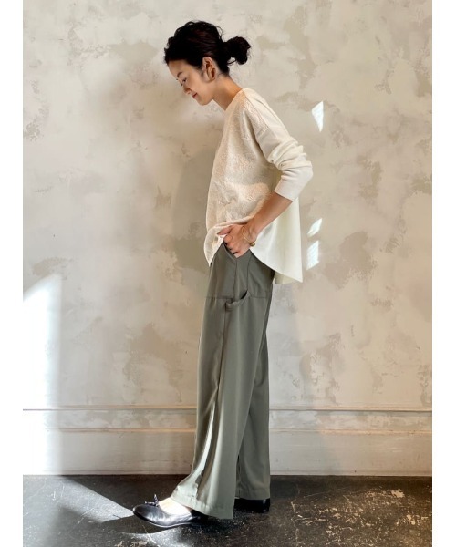 BEARDSLEY（ビアズリー）の「トロミベイカーパンツ（その他パンツ・レディース・カーキ/ブラック・FREE）」の20枚目の写真