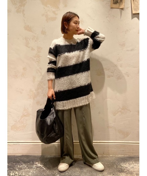 BEARDSLEY（ビアズリー）の「トロミベイカーパンツ（その他パンツ・レディース・カーキ/ブラック・FREE）」の18枚目の写真