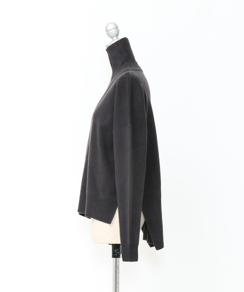 AS KNOW AS PINKY(アズノゥアズピンキー)の「着まわしてセパレートプルオーバー(ニット/セーター・レディース・ブルーグリーン/チャコールグレー/オレンジ/オフホワイト/ライトブルー/ピンクベージュ・FREE)」の20枚目の写真