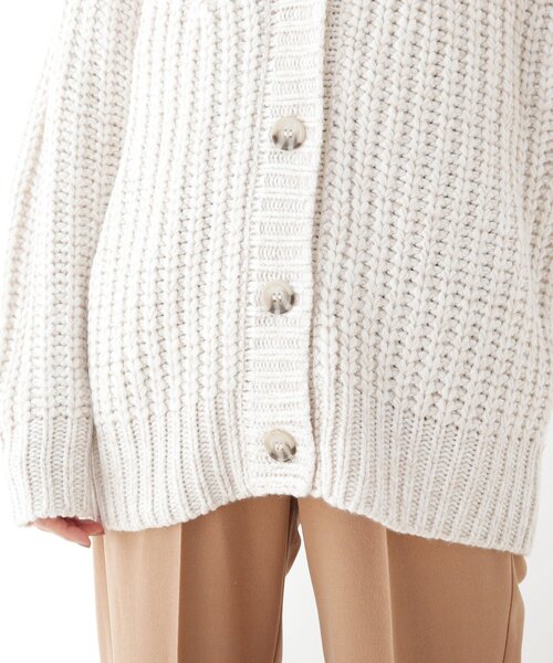 SHOO・LA・RUE（シューラルー）の「◆ざっくり編みニットカーディガン（カーディガン/ボレロ・レディース・ブラック系3/アイボリー系3/ピンク系・00）」の13枚目の写真