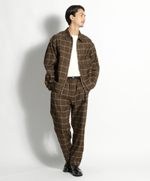 niko and...（ニコアンド）の「スマートテックショートブルゾン（その他アウター・メンズ・ネイビー/ブラウン/グレー/パープル・MEDIUM/LARGE）」の10枚目の写真