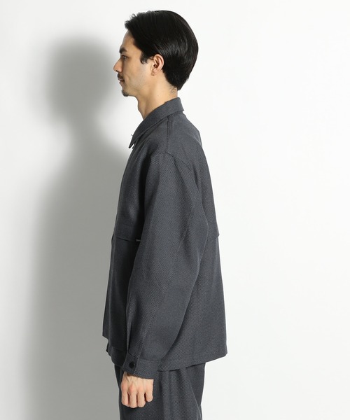 niko and...（ニコアンド）の「スマートテックショートブルゾン（その他アウター・メンズ・ネイビー/ブラウン/グレー/パープル・MEDIUM/LARGE）」の18枚目の写真