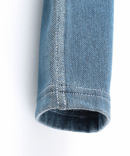 BRANSHES(ブランシェス)の「【あったか 】デニムニット裏起毛ロングパンツ(デニムパンツ・キッズ・ネイビー/ブルー/ブラック・100/120/90/130/150/110/140)」の11枚目の写真