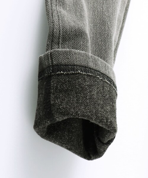BRANSHES(ブランシェス)の「【あったか 】デニムニット裏起毛ロングパンツ(デニムパンツ・キッズ・ネイビー/ブルー/ブラック・100/120/90/130/150/110/140)」の14枚目の写真