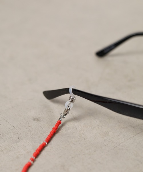 B.I.D.（ビーアイディー）の「《ガラスビーズ》3WAYマスクコード（マスク・レディース・レッド/グリーン/ブラック/ホワイト/ネイビー/ブラック系その他・FREE）」の22枚目の写真