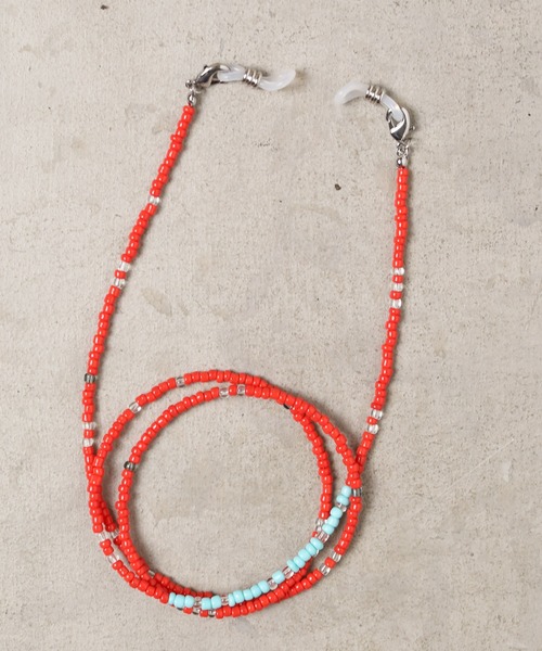 B.I.D.（ビーアイディー）の「《ガラスビーズ》3WAYマスクコード（マスク・レディース・レッド/グリーン/ブラック/ホワイト/ネイビー/ブラック系その他・FREE）」の21枚目の写真