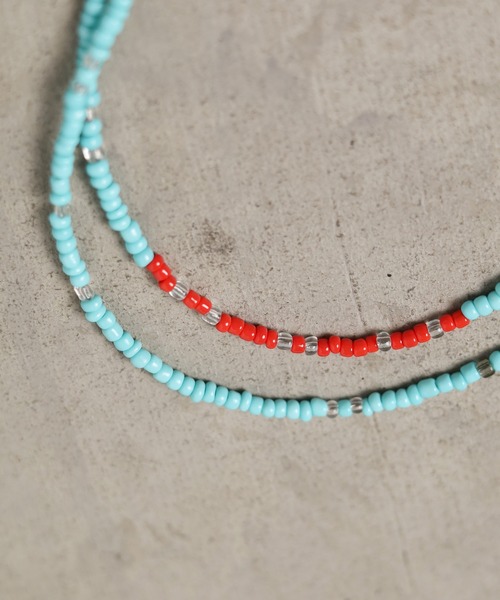 B.I.D.（ビーアイディー）の「《ガラスビーズ》3WAYマスクコード（マスク・レディース・レッド/グリーン/ブラック/ホワイト/ネイビー/ブラック系その他・FREE）」の15枚目の写真