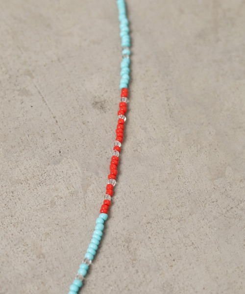 B.I.D.（ビーアイディー）の「《ガラスビーズ》3WAYマスクコード（マスク・レディース・レッド/グリーン/ブラック/ホワイト/ネイビー/ブラック系その他・FREE）」の12枚目の写真