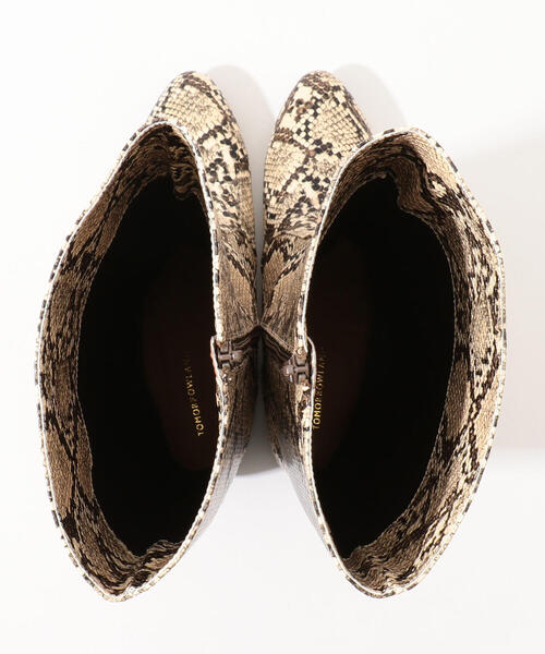 TOMORROWLAND （トゥモローランド）の「TOMORROWLAND パイソンロングブーツ（ブーツ・レディース・ベージュ系その他2・37/36/38）」の6枚目の写真