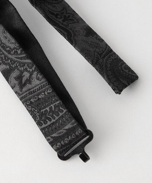 green label relaxing（グリーンレーベルリラクシング）の「＜green label relaxing＞ジャカード ペイズリー ボウタイ/蝶ネクタイ（蝶ネクタイ・メンズ・ブラック・FREE）」の7枚目の写真